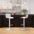 Ophelio Swivel Upholstered Adjustable Height Counter Stool with Metal Frame-240271284