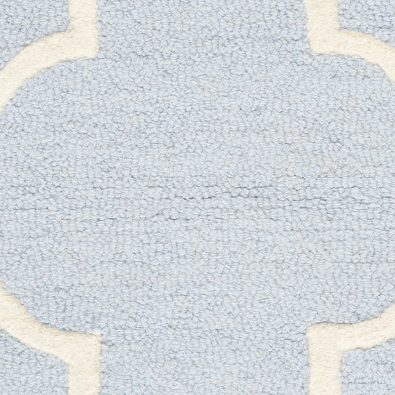 Cannen Hand Tufted Wool Geometric Rug, Rectangle 8' x 10'