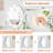 White Dressing Table Set With USB