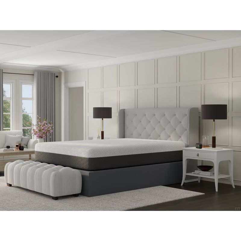 Matelas souple 12 po Pur Chill avec tissu rafraîchissant à changement de phase, 12'', Lit double