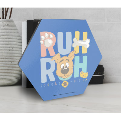 Impression sur bois Scooby-Doo (RUH ROH)