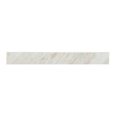 12'' L x 3'' W Porcelain Bullnose Tile Trim
