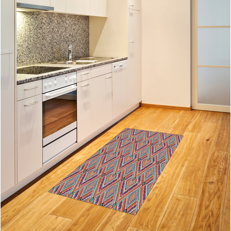 Tribal High Density Long Fiber Poly Threads Decorative Area Rug Carpet, Rectangle 2'7" x 5'