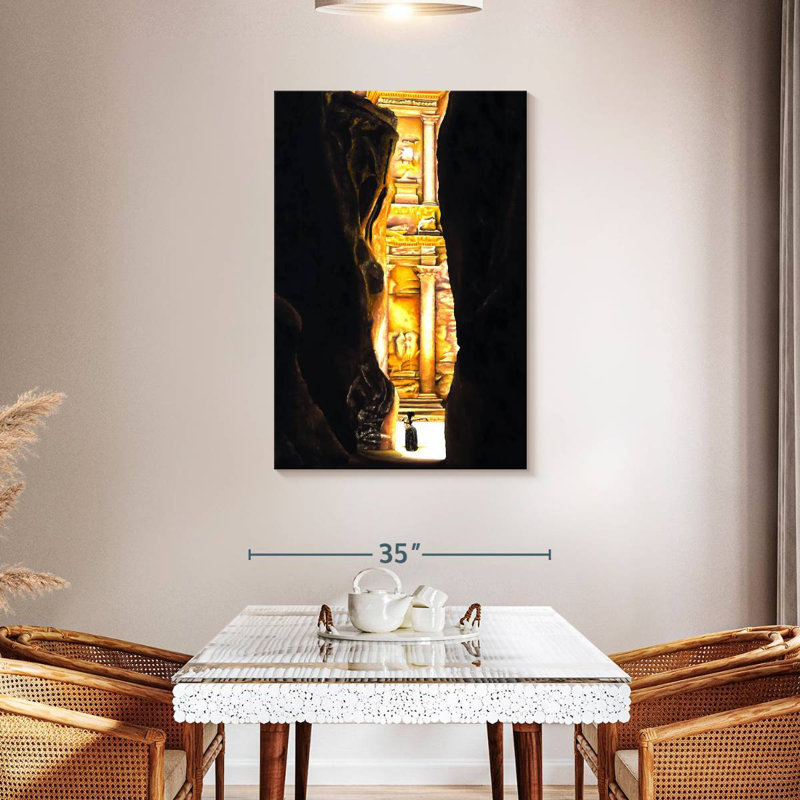 Aime Homage To Petra, 30" H x 20" W