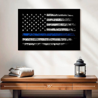 Drapeau de la police américaine de Borges