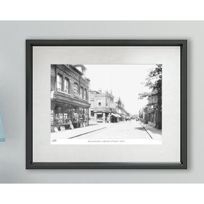Wilmslow, Grove Street 1897 - Single Picture Frame Print