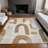 Machine Washable Indoor/Outdoor Cinead ACN1698 Ivory Rug-104615437