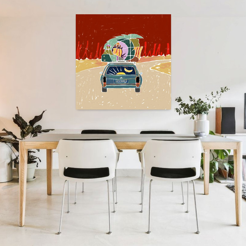 Art contemporain Art contemporain, H 36 po x l 36 po