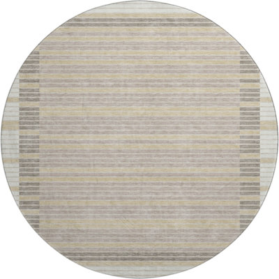 Premium Machine Washable Elize AMF1398 Stripes Rug