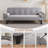Jocie Upholstered 72'' Sleeper Sofa