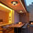 Dcaildz 2 -light Round Shade Outdoor Flush Mount Ceiling Lights with Motion Sensor
