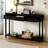 Console Table Sofa Table With Drawers For Entryway With Projecting Drawers And Long Shelf-1928763899-1928763893