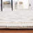Caleia Micro-Loop Hand Tufted Wool/Cotton Floral Rug in Gray/Orange/Ivory-2136489088