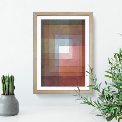 Watercolour Squares by Paul Klee - Picture Frame Painting