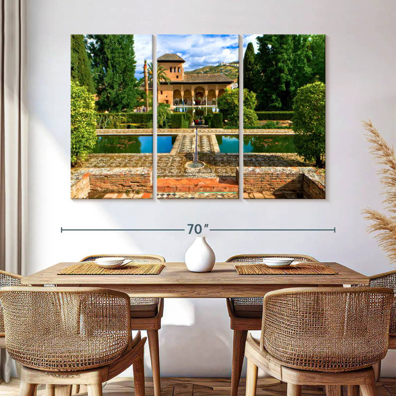 Rorry Alhambra Palace Grounds, 48" H x 74" W