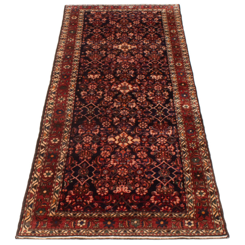 Tapis bleu foncé Mountfort 3 pi 6 po x 9 pi 4 po