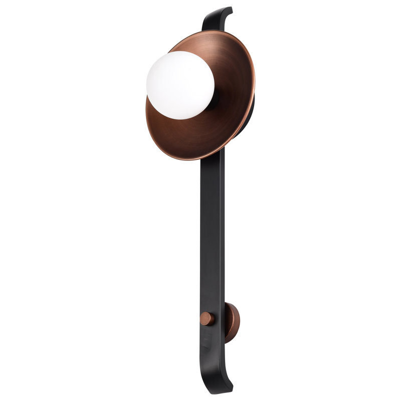 Dokken Dimmable Bath Sconce, Matte Black