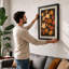 Autumn Leaves Botanical - Framed Print-1929636250-1929636253