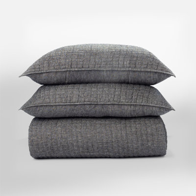 CATALINA LINEN SHAM, ASPHALT, EURO