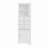 Triangle Tall Cabinet with 3 Drawers and Adjustable Shelves-896921663