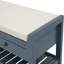 Banc de rangement pour chaussures 2 en 1 Walpurga Han-106898228