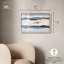 «Blue Ridge II Shadowbox», art mural bleu par Art Remedy-115123712-115123714