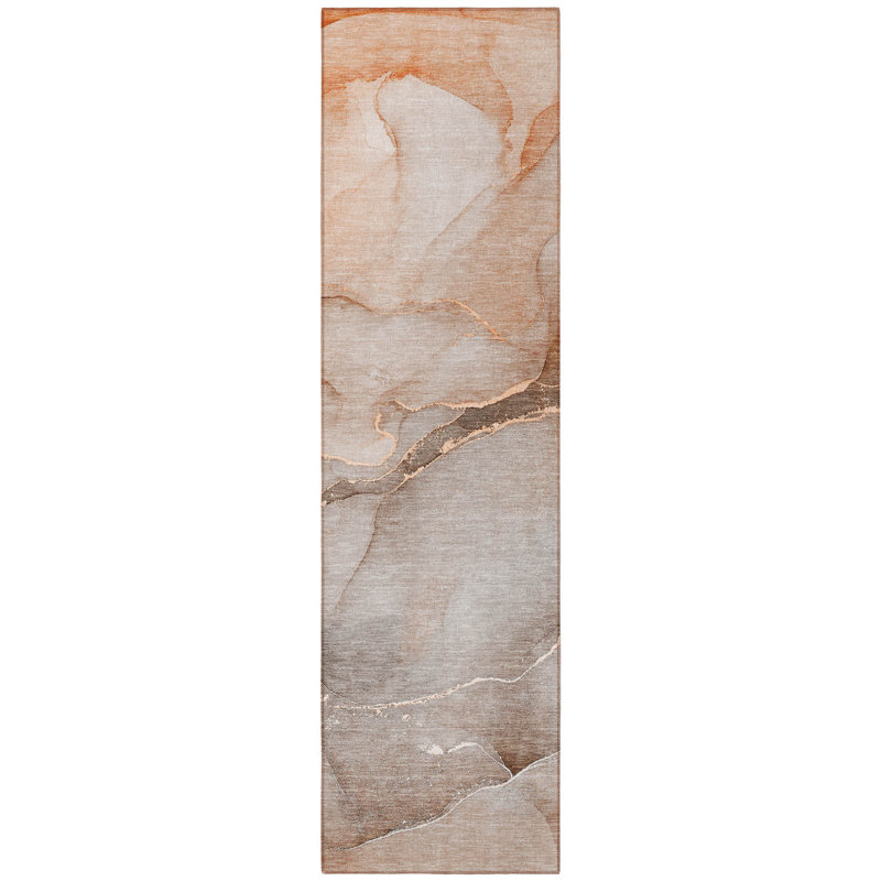 Tapis de couloir d'extérieur 8 po Taupe