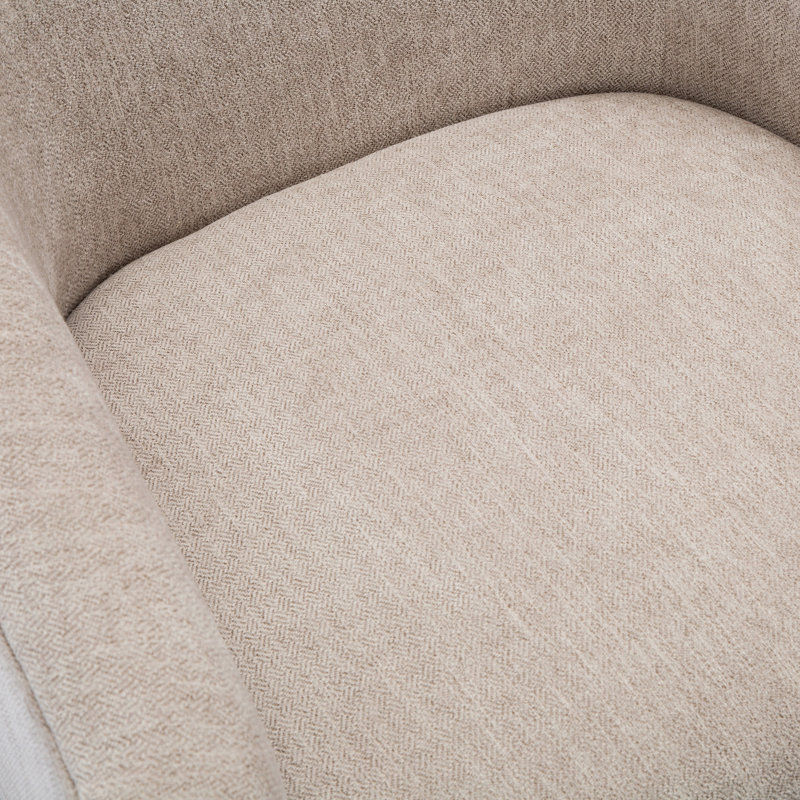 Chaise pivotante Garland, Beige