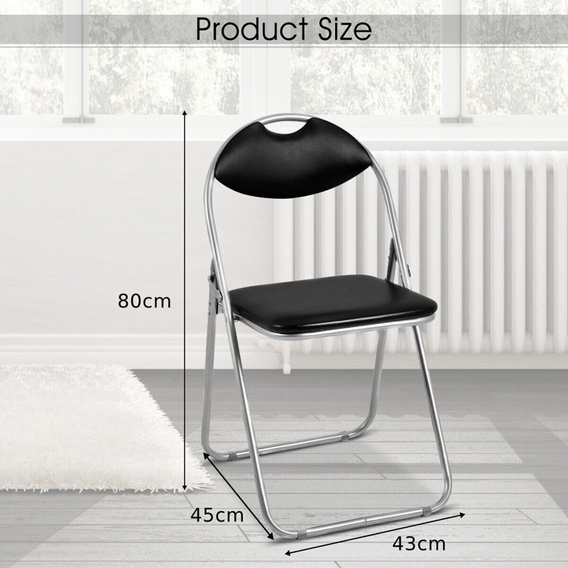 Arnolec Padded Stackable Folding Chair Folding Chair Set