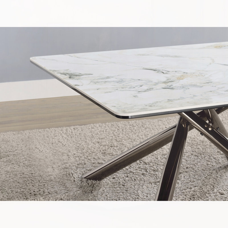 Table basse blanche