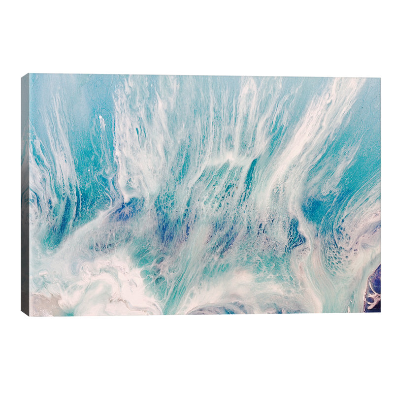 Laguna Soft Seafoam by Antuanelle - Wrapped Canvas Print, 66.04 cm H x 45.72 cm W x 3.175 cm D