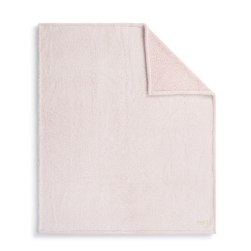 Plain Weave / Muslin Throw Blanket, Pink