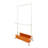 31.5'' W Metal Rolling Clothing Rack