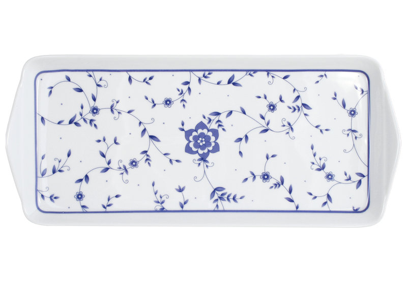 Rectangular cake platter 34.5 x 14.5cm