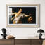 David tenant la tête de Goliath (version viennoise), vers 1607 - Caravage - Estampe encadrée sur mesure-2020844609-2020844622-2020844633