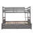 Twin Over Full Convertible Bunk Bed With 2 Storage Drawers-1228730302