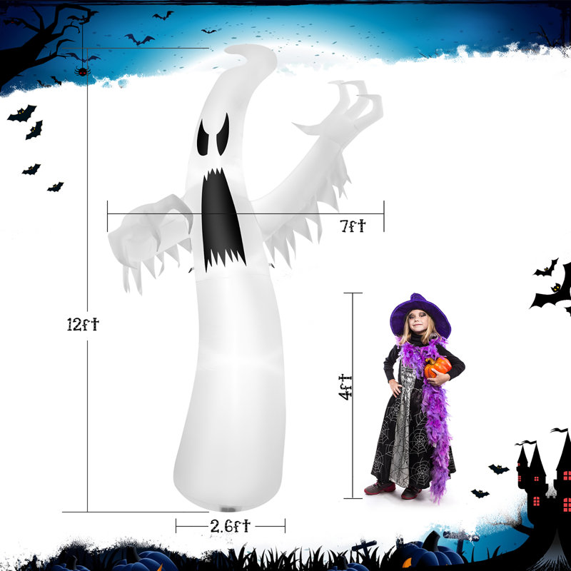 Décoration gonflable Ghost Halloween