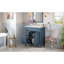 Meuble-lavabo de 30 po avec lavabo en céramique, 2 tiroirs et tablette réglable-438505213