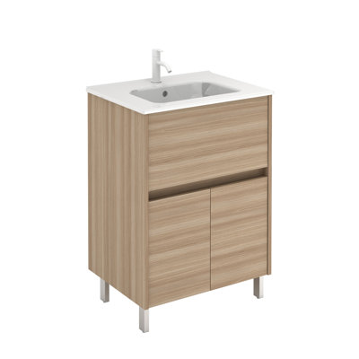 Ensemble de meuble-lavabo simple 24 po 24 po