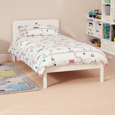 Star Bright Single Bed, White