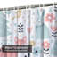 Rideau de douche mignon avec 12 crochets-546441724