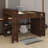Wooden Queen Loft Bed With Wardrobe And Desk, Headboard With Storage And USB-372942961