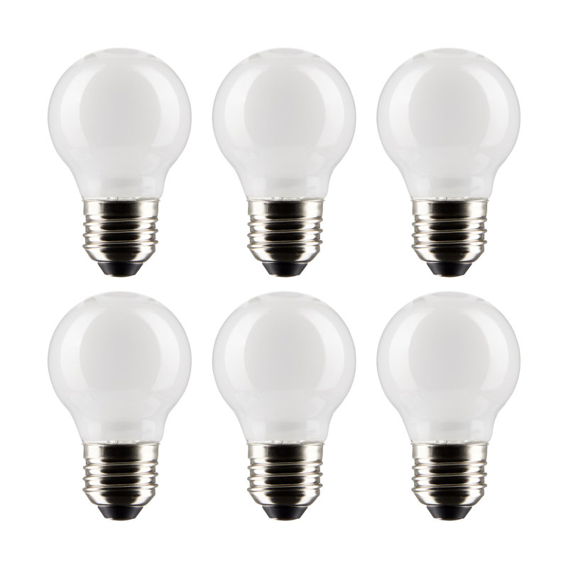 5,5 watts (équivalent à 60 watts), DEL G16,5, ampoule à intensité variable, culot moyen E26 (standard), 4 000 K