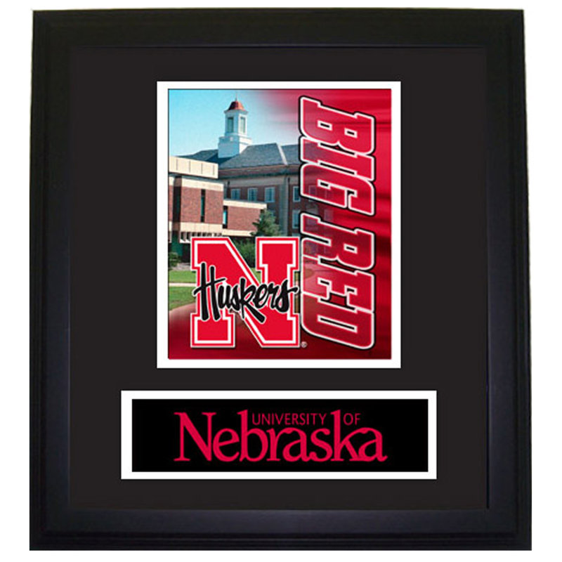 Cadre photo ncaa mascotte, Nebraska