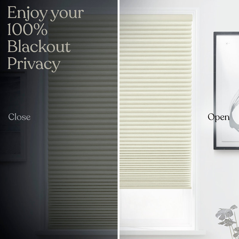 Blackout Cellular Shades, Ivoire ivoire, L 70 po x L 60 po