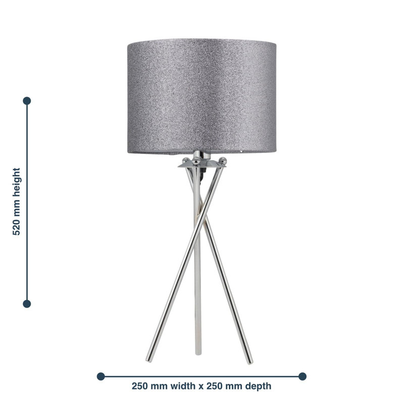 Hamera Metal Tripod Lamp