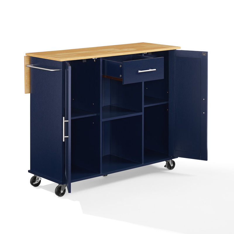 Stella Kitchen Cart, Navy