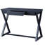 Console avec base et 1 tiroir au fini anthracite