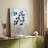 Indigo Foliage II -Gallery Wrapped Cavas-108826814