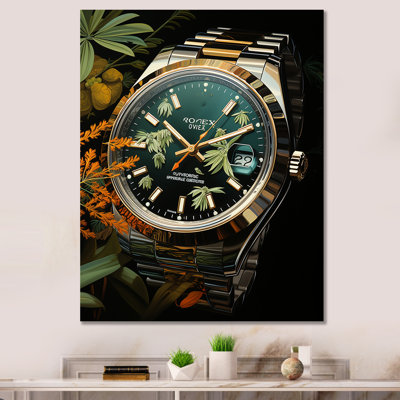 Tropical Luxuxy Watch I - impression sur toile tendance